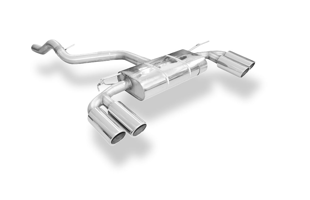 Fox passend fürSeat Ateca 4x2 - FP Endschalldämpfer rechts/links - 2x90 Typ 16 echts/links