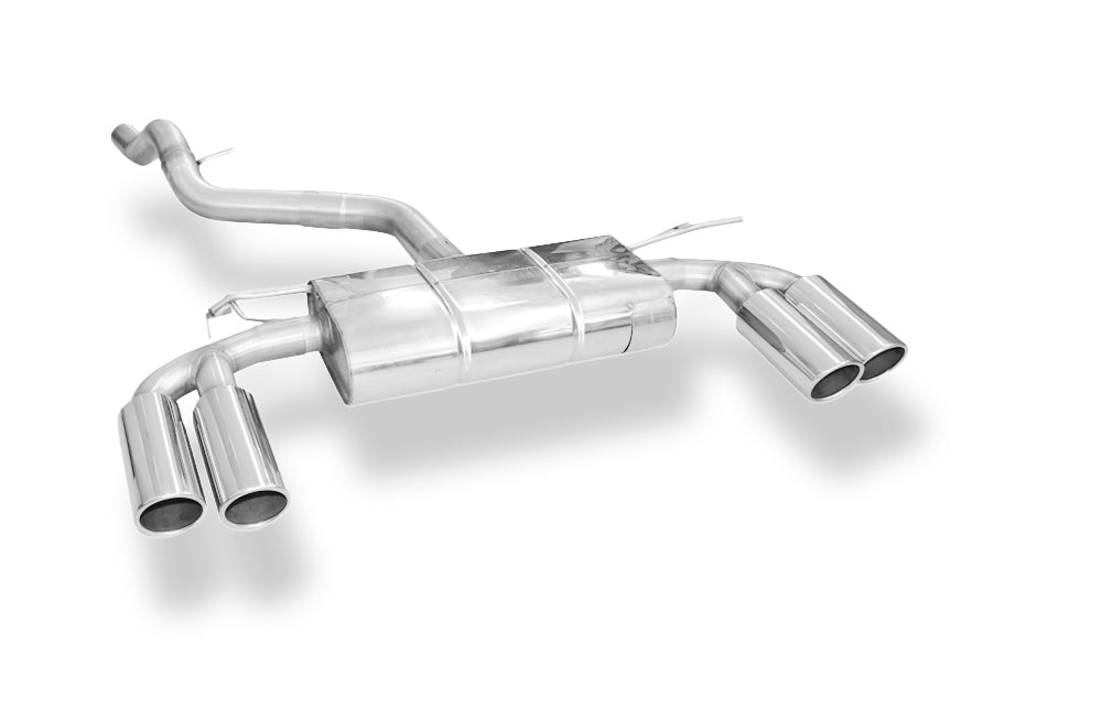 Fox passend fürSeat Ateca 4x2 - FP Endschalldämpfer rechts/links - 2x90 Typ 16 echts/links