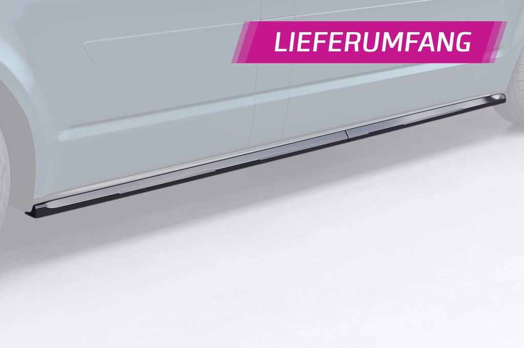 CSR Seitenschweller mit ABE für VW T5 / T6 / T6.1 Bus SS476