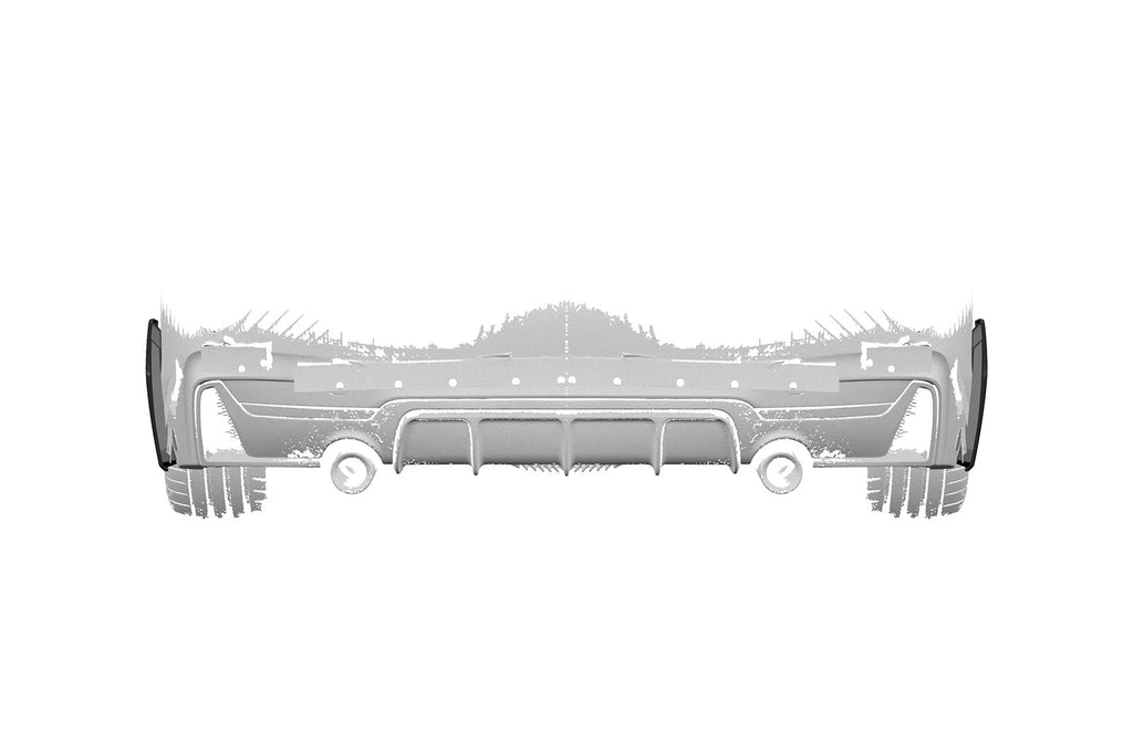 CSR Side Blades / Side Spats für BMW 4er F32 / F33 M-Paket BL015