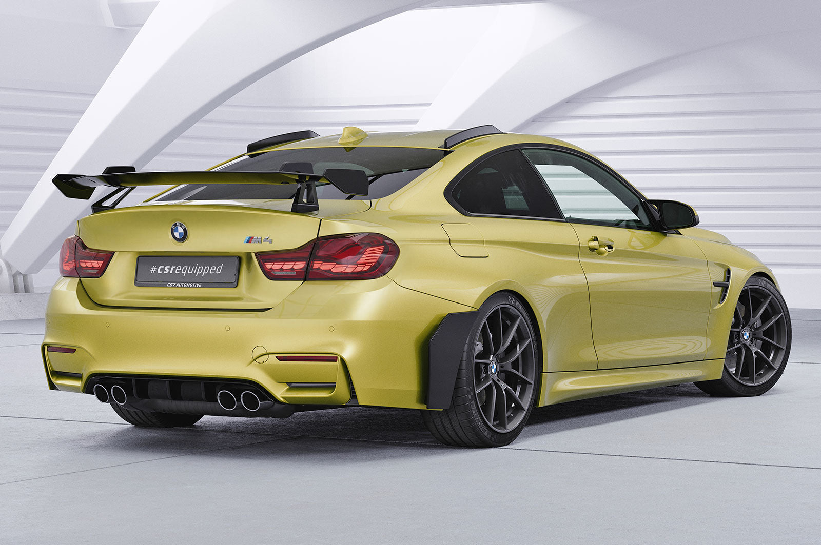 CSR Side Blades / Side Spats mit ABE für BMW M4 F82 / F83 BL009