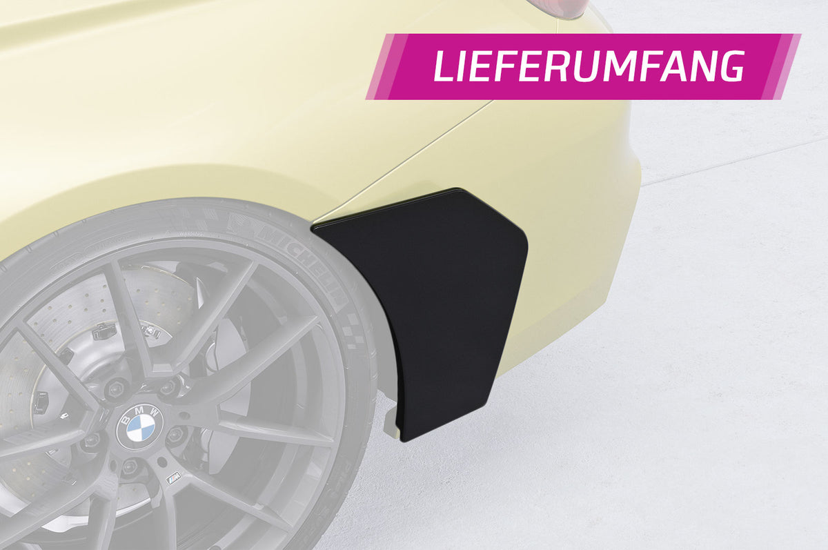 CSR Side Blades / Side Spats mit ABE für BMW M4 F82 / F83 BL009
