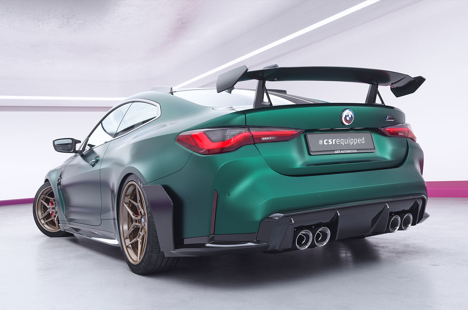 CSR Side Blades / Side Spats mit ABE für BMW M4 G82 / G83 BL010