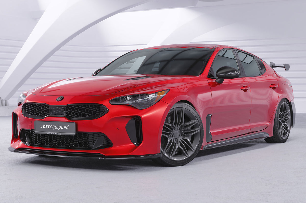 CSR Side Blades / Side Spats mit ABE für Kia Stinger BL007