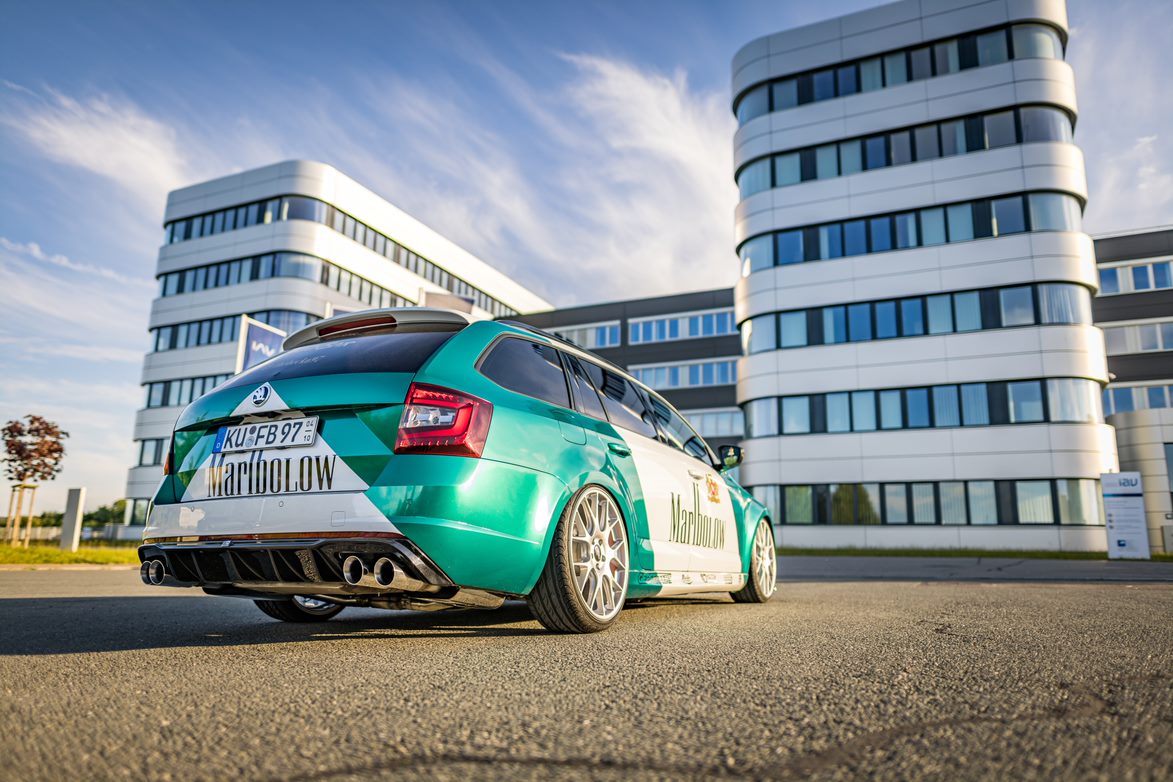 Fox passend fürSkoda Octavia 5E RS - TDI - 4x4 Halbanlage rechts/links ab Kat - 2x90 Typ 25 rechts/links