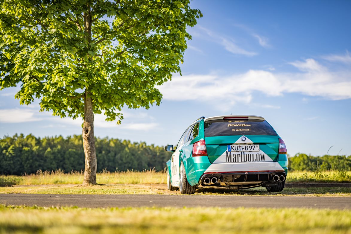 Fox passend fürSkoda Octavia 5E RS - TDI - 4x4 Halbanlage rechts/links ab Kat - 2x90 Typ 25 rechts/links