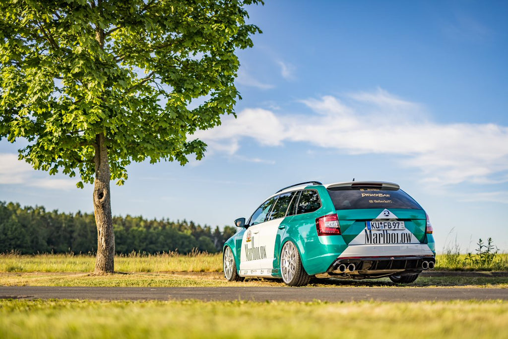 Fox passend fürSkoda Octavia 5E RS - TDI - 4x4 Halbanlage rechts/links ab Kat - 2x90 Typ 25 rechts/links