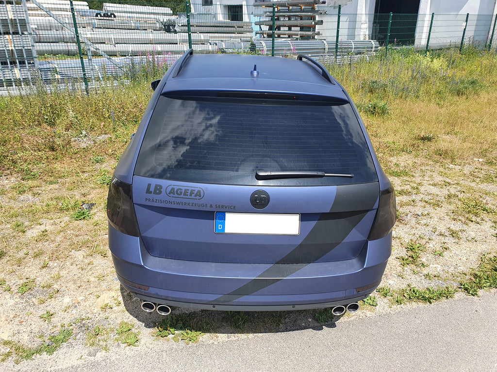 Fox passend fürSkoda Octavia 5E 4x4 - 2,0l 140kW Endschalldämpfer rechts/links - 2x76 Typ 16 rechts/links