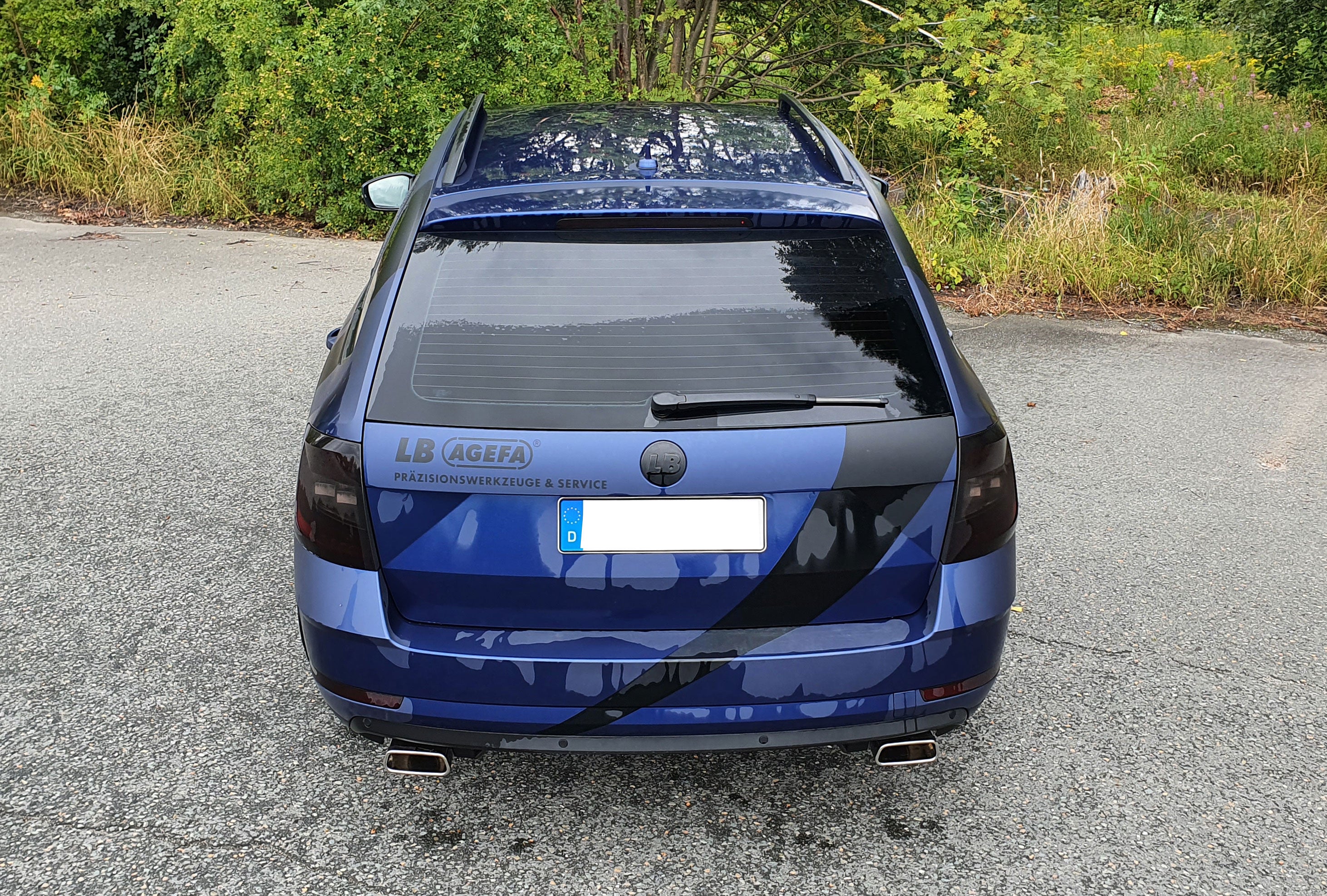 Fox passend für Skoda Octavia 5E 4x4 - 2,0l 140kW Endschalldämpfer rechts/links - 145x65 Typ 59 rechts/links