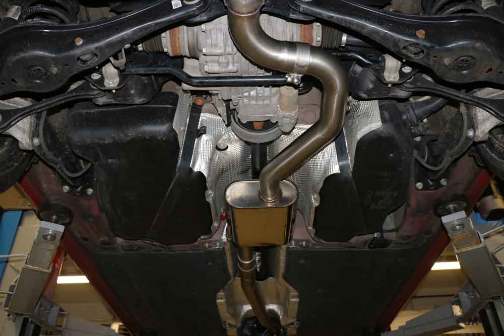 Fox passend fürSkoda Superb III 3V 4x4 Vorschalldämpfer