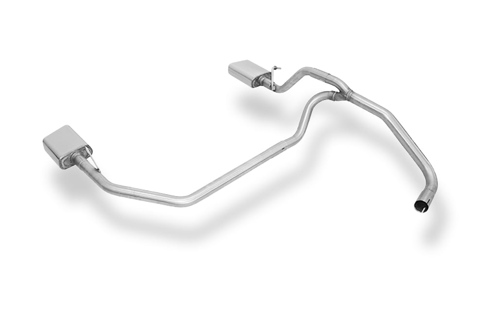 Fox passend fürSeat Mii/ Skoda Citigo/ VW UP Endrohrsystem rechts/links passend auf originalen oder FOX-Endschalldämpfer - 145x65 Typ 59 rechts/links
