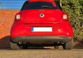 Fox passend für Smart Fortwo 453 Endschalldämpfer quer Ausgang rechts/links inkl. Flexstück - 1x70 Typ 24 rechts/links