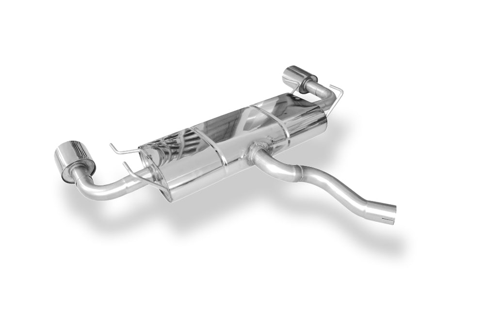 Fox passend fürSubaru Impreza GR AWD - Schrägheck Endschalldämpfer quer Ausgang rechts/links - 115x85 Typ 32 rechts/links
