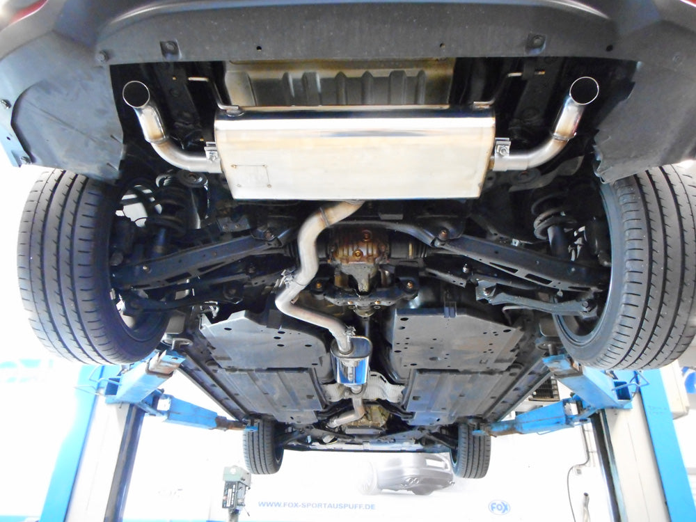 Fox passend fürSubaru Impreza GT7 AWD Endschalldämpfer quer Ausgang rechts/links - Dieseloptik Ø45mm