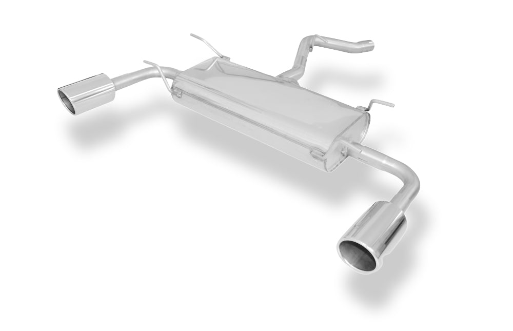 Fox passend fürSubaru Impreza GT7 AWD Endschalldämpfer quer Ausgang rechts/links - 1x100 Typ 16 rechts/links