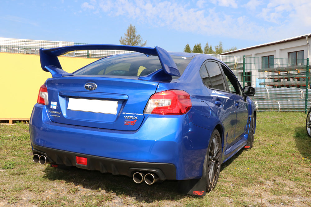 Fox passend für Subaru WRX - V1 - Stufenheck Endschalldämpfer rechts/links zweiflutig - 2x90 Typ 12 rechts/links