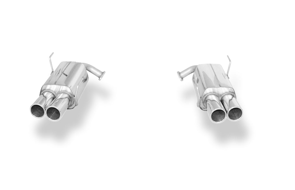 Fox passend fürSubaru WRX - V1 - Stufenheck Endschalldämpfer rechts/links zweiflutig - 2x90 Typ 12 rechts/links