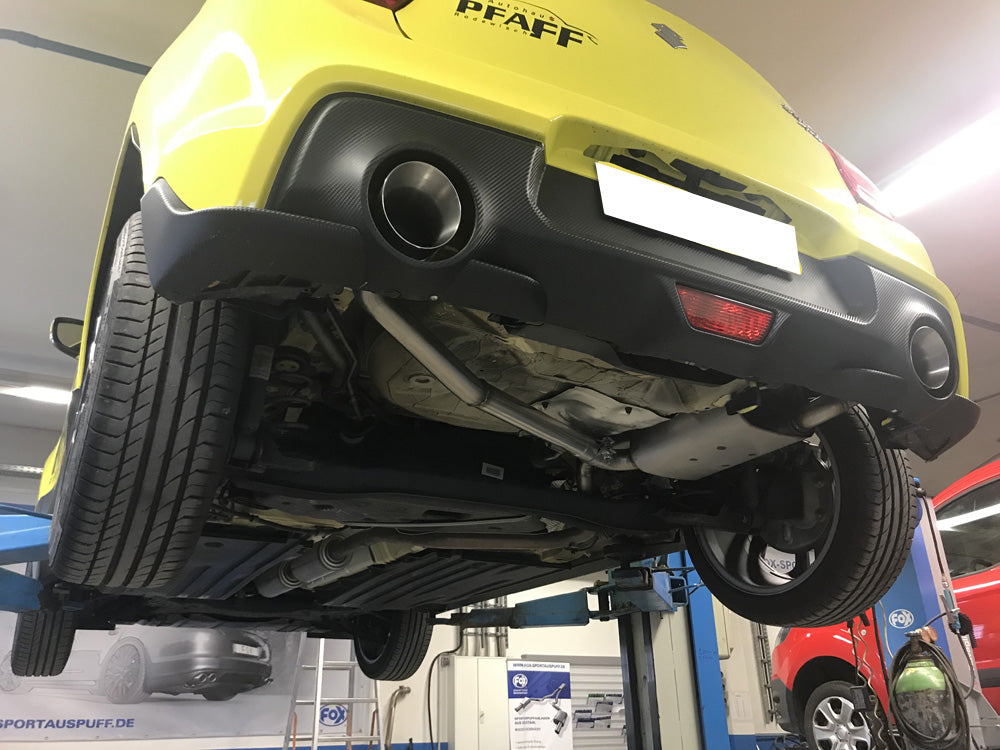 Fox passend für Suzuki Swift V Sport Endschalldämpfer Ausgang rechts/links - 1x114 Typ 25 rechts/links