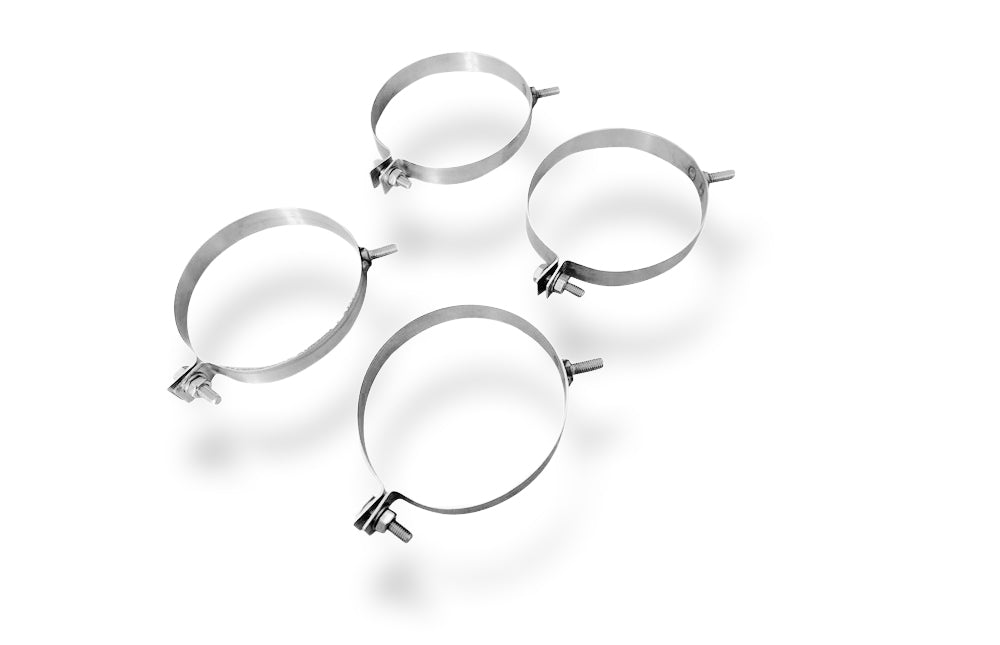 Fox passend fürToyota Hilux III KUN25 - Double Cap - Double Cap Halbanlage Sidepipe, bestehend aus 2 Endschalldämpfern - 1x76 Typ 26 rechts/links