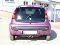 Fox passend für CitroenC1/ Peugeot 107/ Toyota Aygo Endschalldämpfer Ausgang mittig - 2x106x71 Typ 33