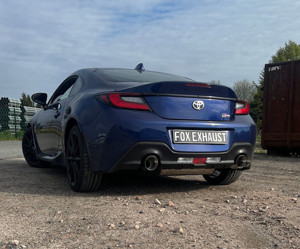 Fox passend fürToyota GR86 Endschalldämpfer - 1x114 Typ 25 rechts/links
