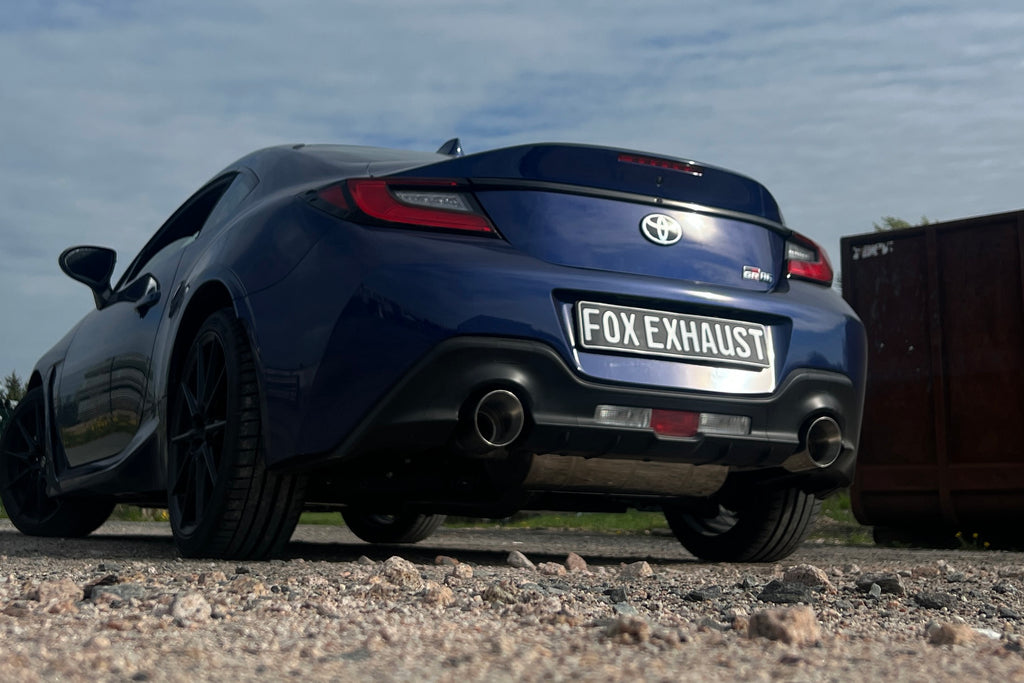 Fox passend fürToyota GR86 Endschalldämpfer - 1x114 Typ 25 rechts/links
