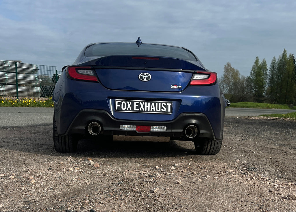 Fox passend fürToyota GR86 Endschalldämpfer - 1x114 Typ 25 rechts/links
