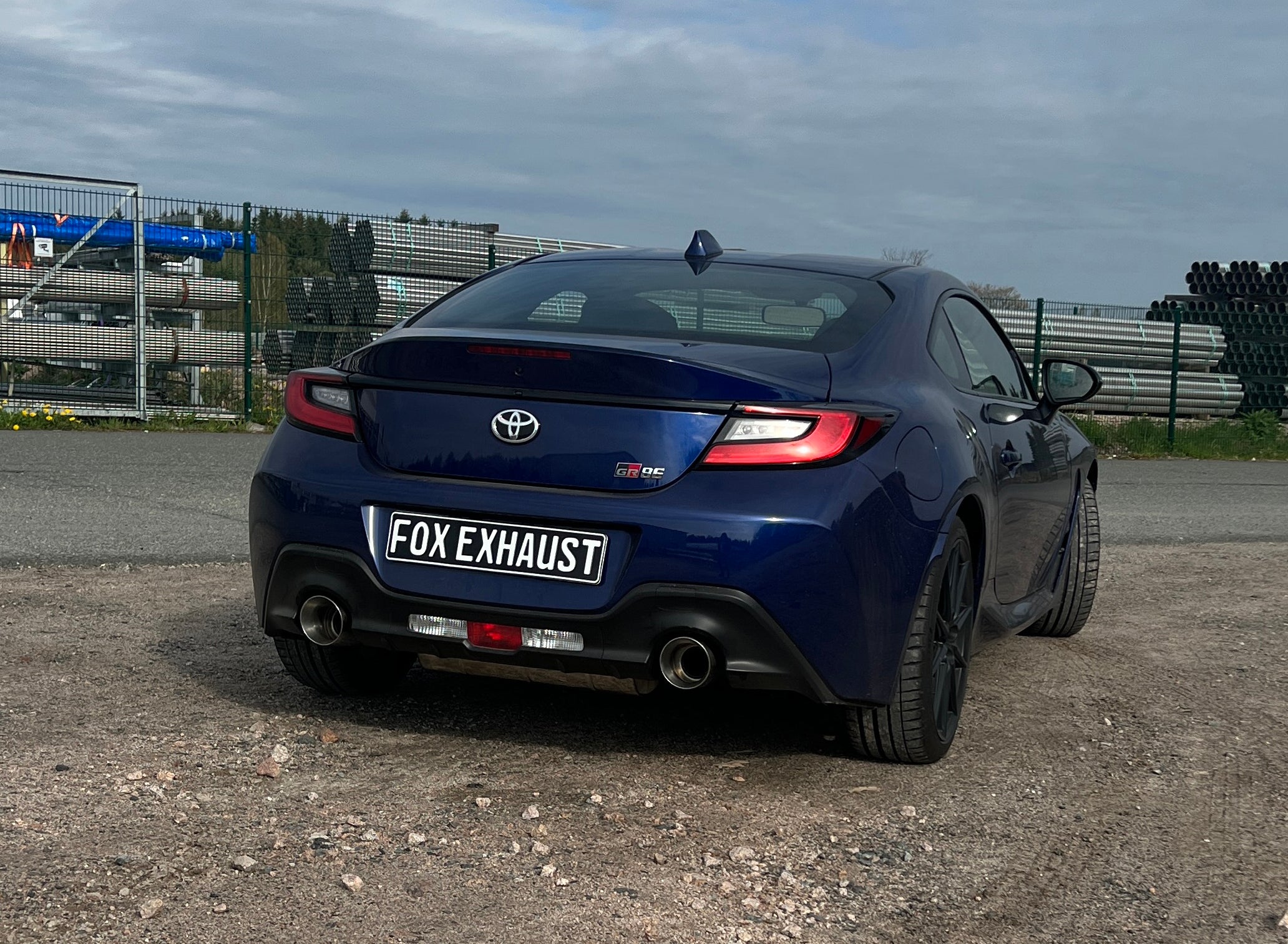 Fox passend fürToyota GR86 Endschalldämpfer - 1x114 Typ 25 rechts/links