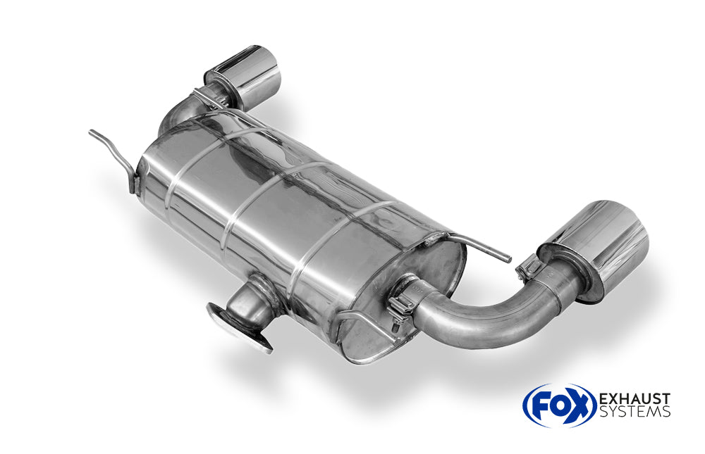 Fox passend für Toyota GR86 Endschalldämpfer - 129x106 Typ 32 rechts/links