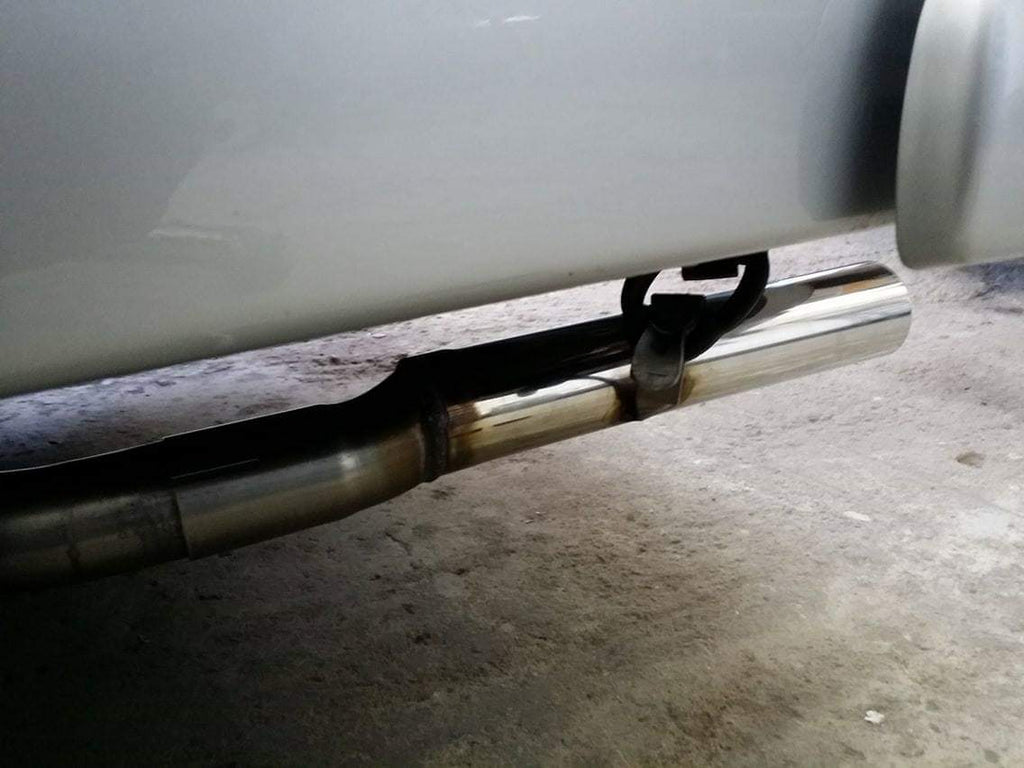 Fox passend fürTrabant 1.1 Limo & Kombi Endschalldämpfer - 1x55 Typ 10 Ausgang nach hinten