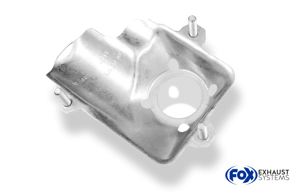 FoxS1 Blech für Abgasklappe UNI-AKL63-K zum anschweißen