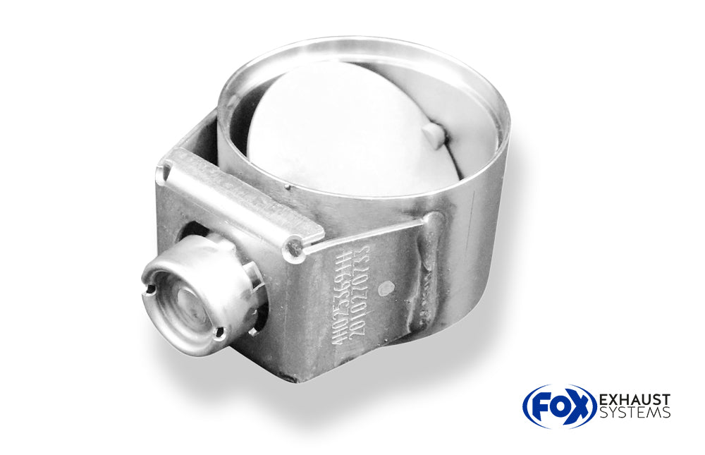 FoxAbgasklappe Ø63mm - Rohteil zum einschweißen - original VAG