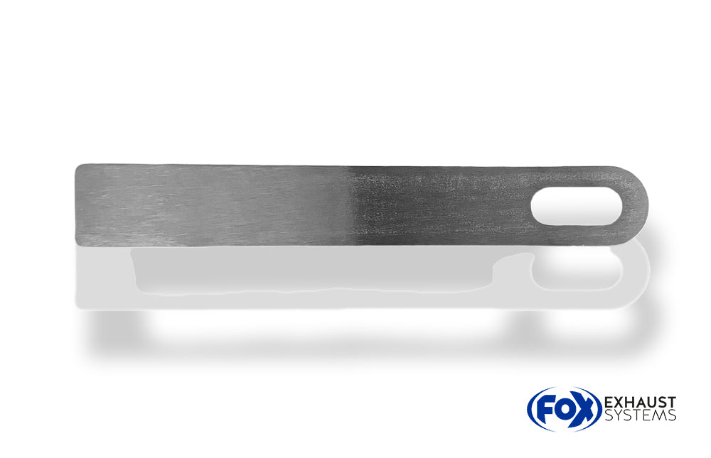 Fox Halter Flachmaterial (20x4) Länge: 140mm Mit Langloch 22x9mm