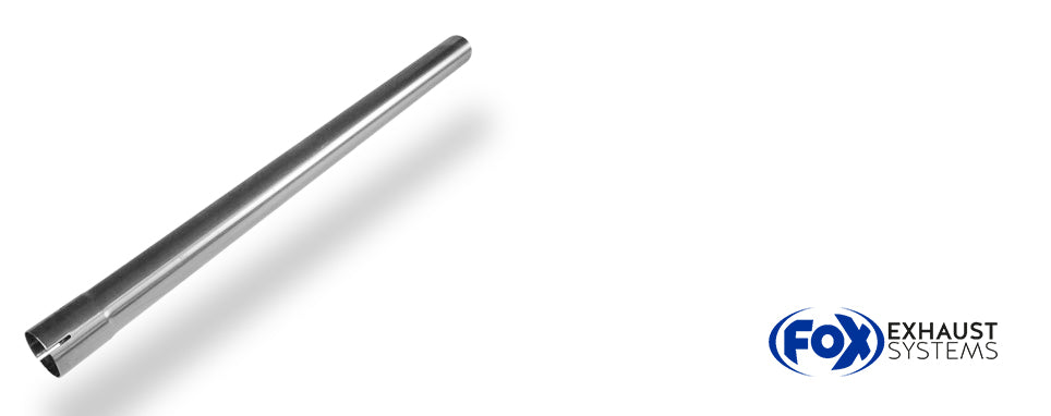Fox Uni-Rohr geweitet - d1Ø 70mm  Länge: 1000mm
