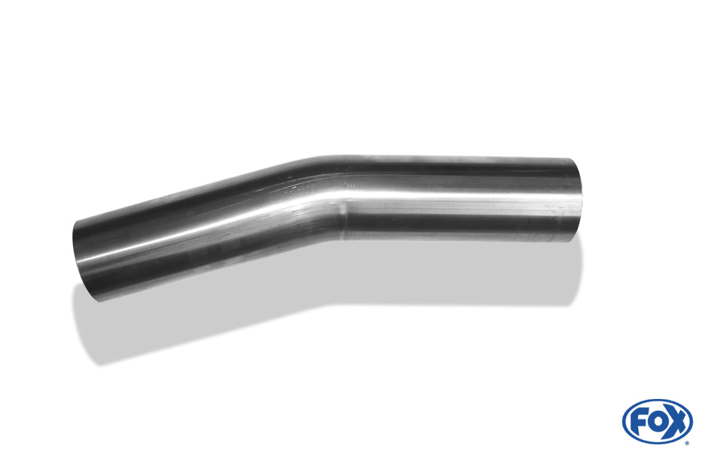 FoxUni-Rohrbogen 15° ungeweitet - d1Ø 80mm Schenkellänge L1: ca. 210mm - Radius: 120mm
