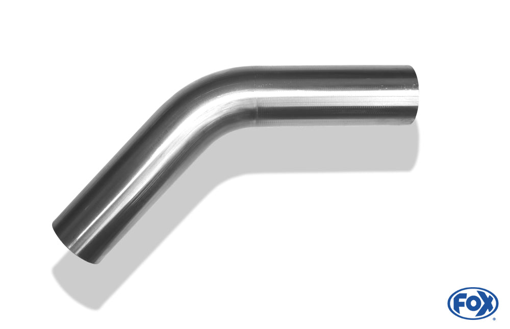 FoxUni-Rohrbogen 45° ungeweitet - d1Ø 80mm Schenkellänge L1: ca. 115mm - Radius: 120mm