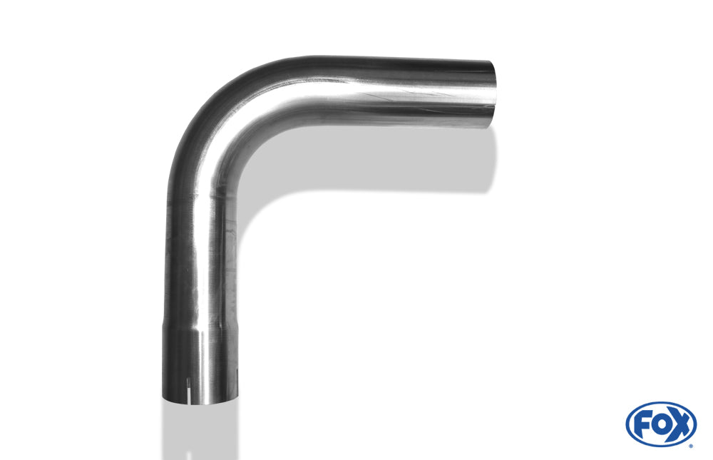 FoxUni-Rohrbogen 90° geweitet - d1Ø 80mm Schenkellänge L1: ca. 220mm - Radius: 120mm