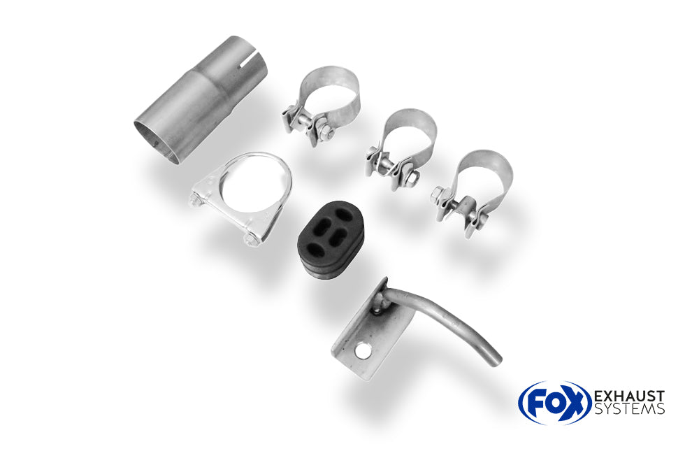 Fox passend fürVolvo XC90 Endschalldämpfer Ausgang rechts/links zweiflutig - 140x90 Typ 33 rechts/links