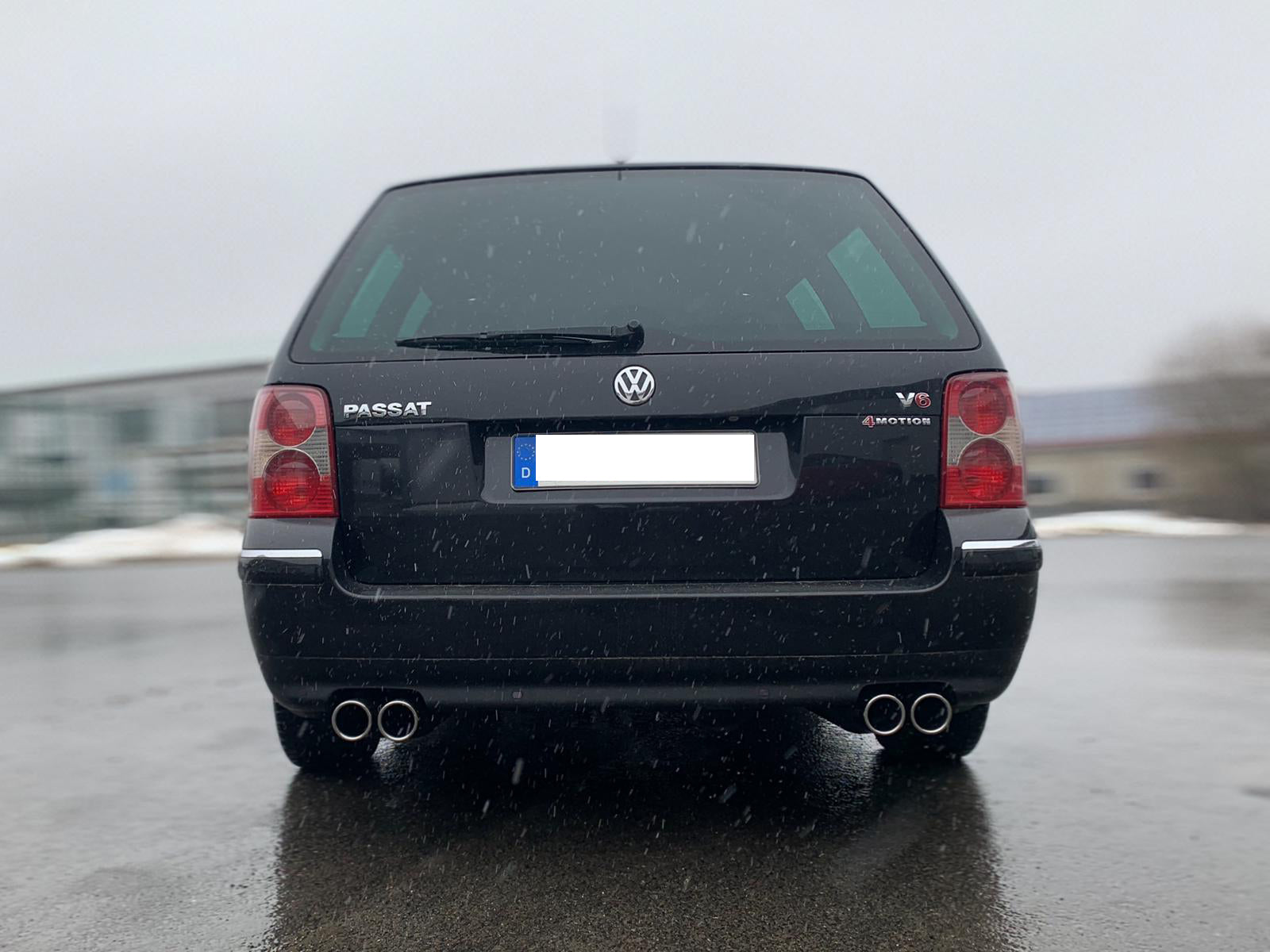 Fox passend für VW Passat 3B/ 3BG 4-Motion W8 Optik Endschalldämpfer rechts/links - 2x76 Typ 16 rechts/links versetzt