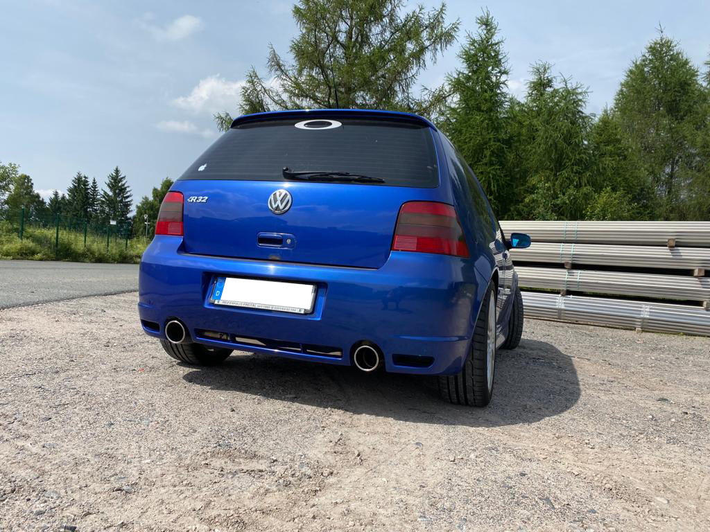 Fox passend fürVW Golf IV R32 Endschalldämpfer Ausgang rechts/links - 1x100 Typ 16 rechts/links