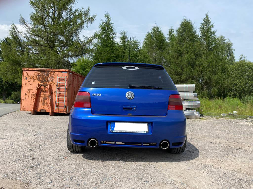 Fox passend für VW Golf IV R32 Endschalldämpfer Ausgang rechts/links - 1x100 Typ 16 rechts/links