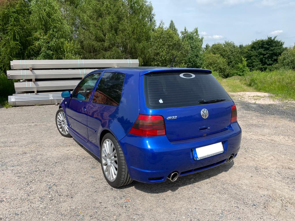 Fox passend fürVW Golf IV R32 Endschalldämpfer Ausgang rechts/links - 1x100 Typ 16 rechts/links