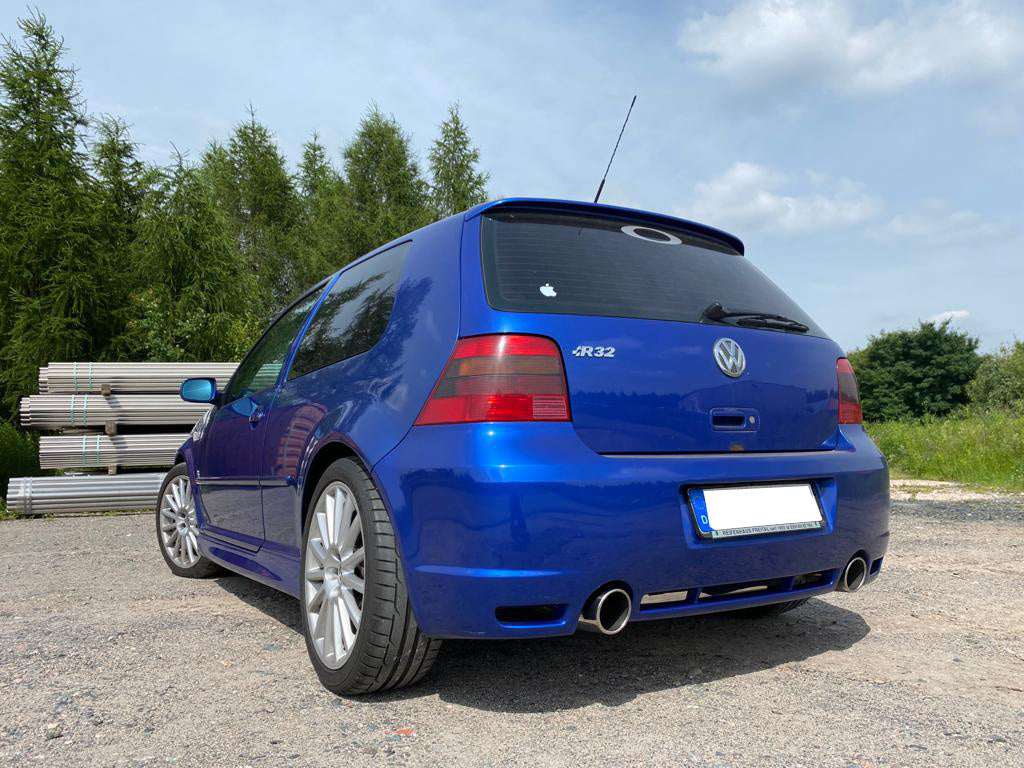 Fox passend fürVW Golf IV R32 Endschalldämpfer Ausgang rechts/links - 1x100 Typ 16 rechts/links