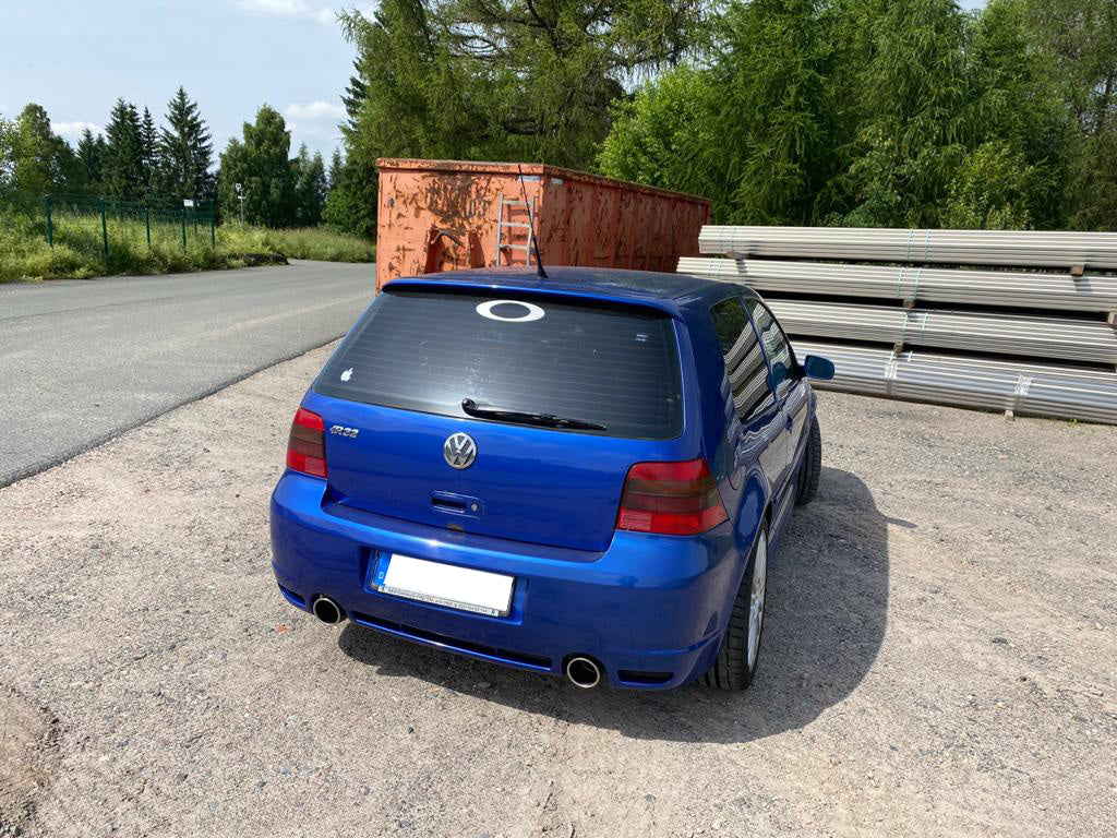 Fox passend fürVW Golf IV R32 Endschalldämpfer Ausgang rechts/links - 1x100 Typ 16 rechts/links