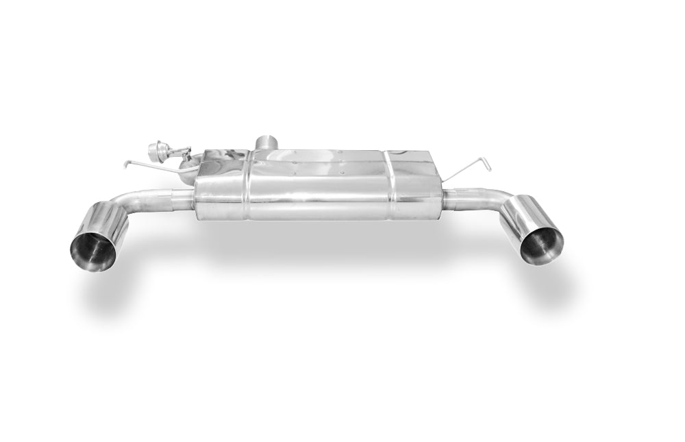 Fox passend für VW Golf IV R32 Endschalldämpfer Ausgang rechts/links - 1x100 Typ 24 rechts/links