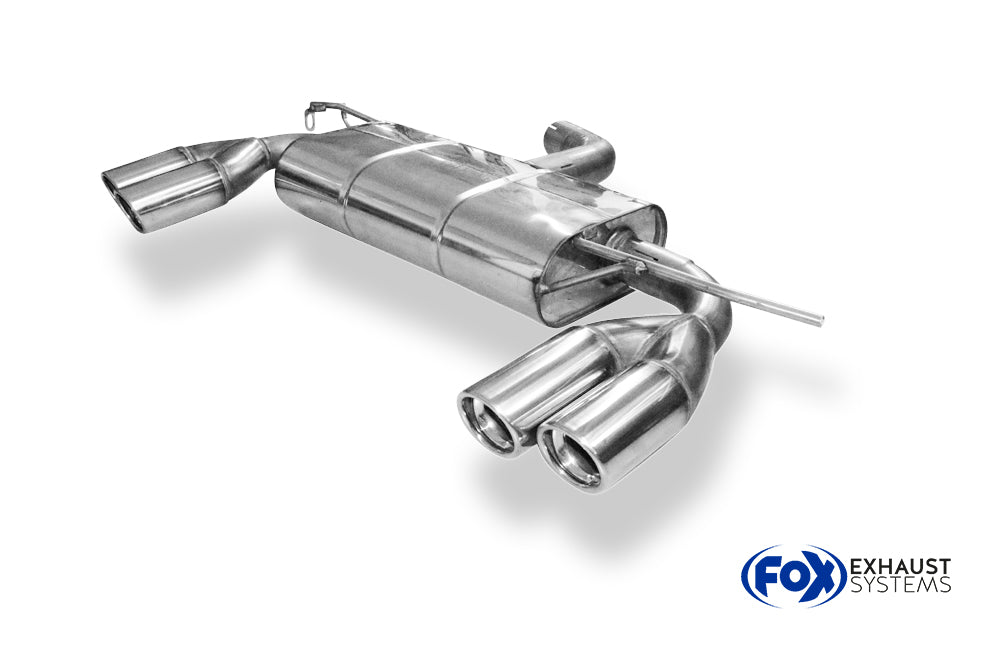 Fox passend fürVW Golf V GTI/ GTD Endschalldämpfer Ausgang rechts/links  - 2x76 Typ 17 rechts/links