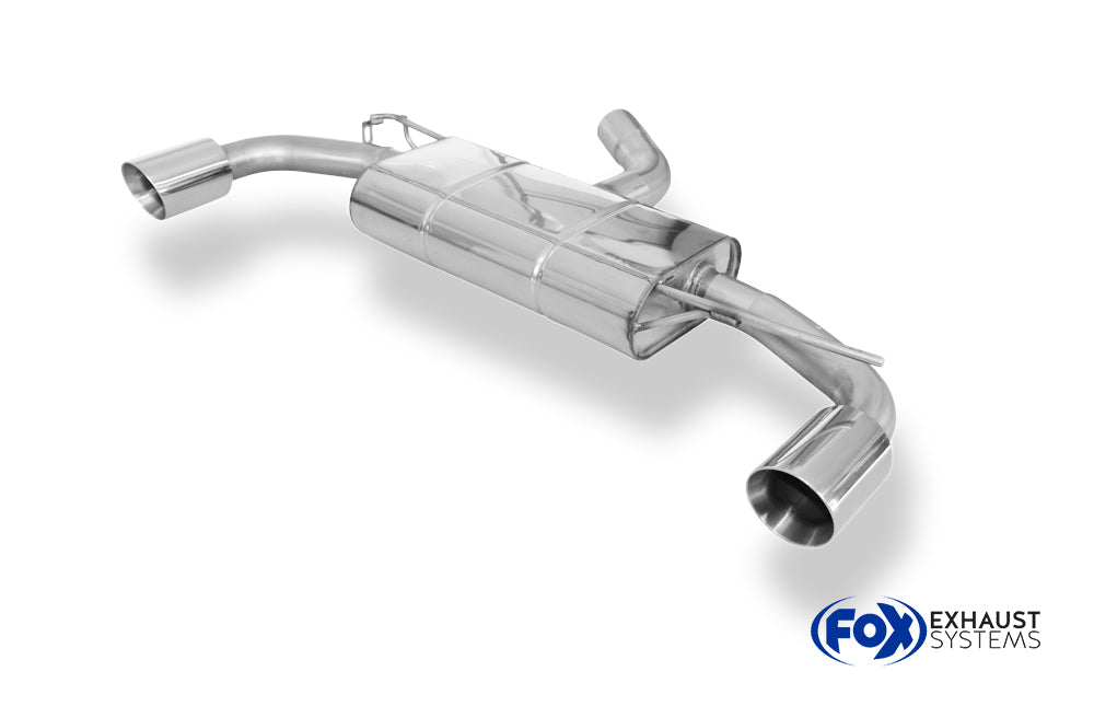 Fox passend fürVW Golf VII - 2,0l GTI Endschalldämpfer rechts/links - 1x100 Typ 25 rechts/links