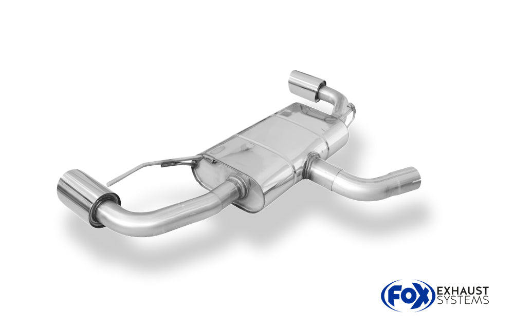 Fox passend fürVW Golf VII - 2,0l GTI Endschalldämpfer rechts/links - 1x100 Typ 25 rechts/links