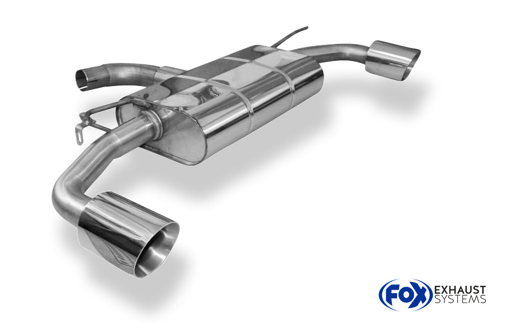 Fox passend fürVW Golf VII - GTE Endschalldämpfer rechts/links - 1x100 Typ 25 rechts/links