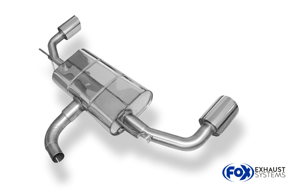 Fox passend fürVW Golf VII - GTE Endschalldämpfer rechts/links - 1x100 Typ 25 rechts/links